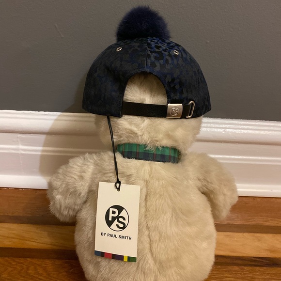 Paul Smith Pom Leopard Baseball Cap - Picture 3 of 4